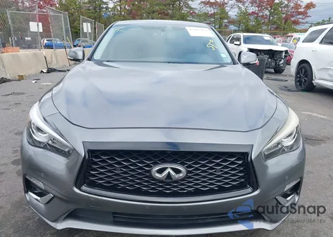 2018 Infiniti Q50 3.0T Luxe from USA, damaged, VIN JN1EV7AP0JM357235